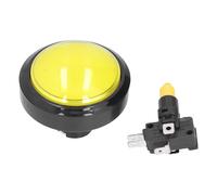 Bouton-poussoir arcade de 60 mm avec micro-interrupteur et LED rétroéclairée, pour une expérience de jeu confortable et pratique. Excellente