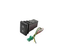 Bouton Poussoir Barre lumineuse automatique double, radar antibrouillard avant arrière, interrupteur de verrouillage du différentiel compatible avec Suzuki Jimny(Power Light)