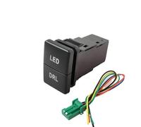 Bouton Poussoir Barre lumineuse automatique double, radar antibrouillard avant arrière, interrupteur de verrouillage du différentiel compatible avec Suzuki Jimny(LED And DRL)