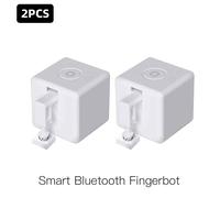 Bouton-Poussoir Bluetooth Intelligent,Robot Intelligent,Interrupteur Automatique,Commande Vocale,Alexa,Google Home,Tuya - Type 2 Pcs Fingerbot