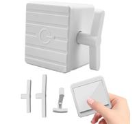 Bouton poussoir, bouton de télécommande, doigt sans fil | Bot Autocollant - Mini protection d'interrupteur mural, accessoire d'intérieur universel pour lumière de porte, maison, salon