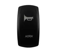 Bouton Poussoir Capuchon gravé au laser pour interrupteur à bascule de tableau de bord de voiture, bateau, yacht, bus, camping-car, accessoires automobiles(Left Button)