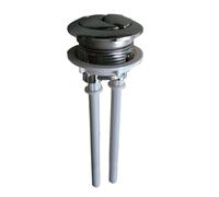 Bouton Poussoir Chasse D'Eau 38/48/58mm Push Button Universal Flush Toilet Seat Water Tank Valve WC Double 2 Rods Bathroom Toilet Water Switc(H01-38mm)