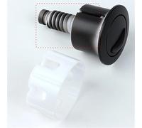 Bouton Poussoir Chasse D'Eau Switch Push Button 38-49mm Accessories Black Bthroom Toilet Cover Dual Flush Home Improvement