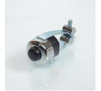 Bouton poussoir chromé de mise à la masse pour coupe circuit ou klaxon moto Ã˜22 - MFPN : Bouton poussoir a la masse-189768-1N