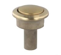 Bouton poussoir chromé doré pour bidet Siamp Storm 33A et réservoir de toilette, plastique ABS, diamètre 48 mm, compatible avec standard 38-(A)