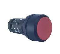 Bouton poussoir complet rouge
