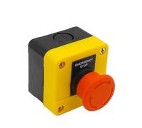 Bouton-poussoir d'arrêt d'urgence 1NO+1NC (1 pièce)