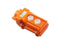 Bouton-poussoir de commande de grue étanche COB-61, 1 pièce, for contrôleur suspendu de levage, 250V 5A, Orange rouge
