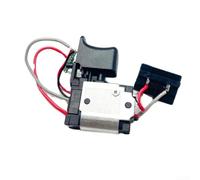 Bouton poussoir de commande pour perceuse électrique 7,2 V-24 V et outils électriques, pièce de rechange pour réparation de perceuse manuelle, noir