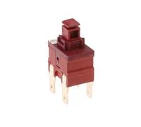 Bouton Poussoir De Commutateur D'alimentation KAN-L5 P12-2 8A 250VAC 2/4 Broches, Autobloquant, For Aspirateur Chauffe-eau, Fonctionnement Pratique