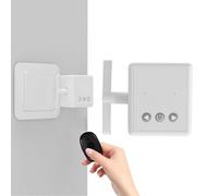 Bouton poussoir de contrôle à distance : module de pression sans fil, dispositif de déclenchement automatique, complément sans câblage, outil intelligent compact | Assistant utile pour les lumières de