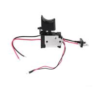 Bouton poussoir de contrôle de vitesse Interrupteur de déclenchement pour perceuses électriques sans fil 7,2 V-24 V et autres appareils électriques, composant CC 16 A