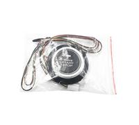 Bouton Poussoir de Démarrage 12v LED, Panneau D’allumage | Plastique et Métal, Commande Touche, Protection Surintensité, pour Circuit Véhicule et Installation Tableau