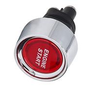 Bouton-poussoir de démarrage/arrêt du moteur, interrupteur d’allumage automobile 50 A, bouton-poussoir à une touche pour démarrage/arrêt de voiture de sport, pièce de rechange