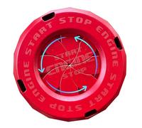 Bouton Poussoir de Démarrage | Décoration de Bouton d'Arrêt et d'Allumage | Cache de Start,pour Voiture Moto SUV Camion Véhicule Utilitaire Navette Quotidienne