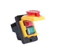 Bouton-poussoir de démarrage et d'arrêt à 6 broches, CK5-11 AC250V, sans Volt, commun aux Machines d'atelier de menuiserie et de travail des métaux, 1 pièce