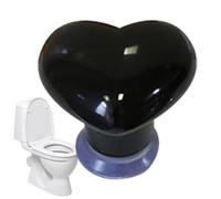 Bouton poussoir de réservoir de toilette, bouton de pression en forme de cœur, aide au réservoir de toilettes, design en forme de cœur, décoration de salle de bain, bouton de toilette d'amour