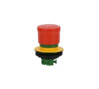 Bouton poussoir de sécurité miniature 30mm pour trou 30mm 197544