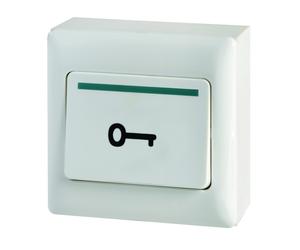 Bouton poussoir de sortie saillie à double sécurités no/nf en abs - AIPHONE BPSP