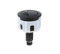 Bouton poussoir de toilette, Double chasse d'eau, économie d'eau, commande de ligne chromée, pression latérale, Valve de vidange à Double rangée, pièces de commutateur de bouton de toilette