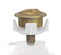 Bouton poussoir de toilette, remplacement de chasse d'eau, ensemble de boutons de chasse d'eau, pièces d'installation facile, luminaire de salle de bain pour propriétaire, locataire, plombier