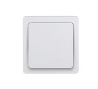 Bouton poussoir DEBFLEX 'Blok' blanc
