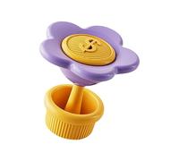 Bouton poussoir décoratif et fonctionnel pour salle de bain - Vannes de chasse d'eau - Accessoires modernes pour la maison