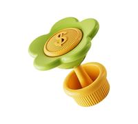 Bouton poussoir décoratif et fonctionnel pour salle de bain - Vannes de chasse d'eau - Accessoires modernes pour la maison