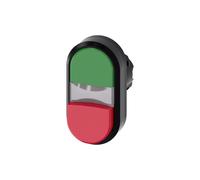 Bouton poussoir double 22 mm plastique SIRIUS 3SU1000-3BB42-0AA0