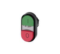 Bouton poussoir double 22 mm plastique SIRIUS 3SU1000-3BB42-0AK0