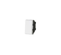 LEGRAND | Poussoir 6A 1 Module Composable Blanc, Mosaic, Connexion Rapide Sans Outil Par Bornes Automatiques, Montage Encastré Avec Boîte 40mm, Finition Brillante