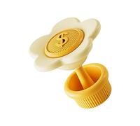 Bouton poussoir ergonomique pour toilettes - Installation simple pour une mise à niveau rapide de la salle de bain - Facile à installer - Bouton de chasse d'eau