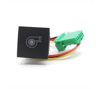 Bouton Poussoir Feux de jour radar, marche/arrêt caméra bouton de commutation antidérapant, Convient pour VW Golf Golf V Jetta Caddy Convient pour Scirocco(Exhaust)