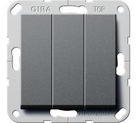 Bouton-poussoir Gira System 55 - 284428