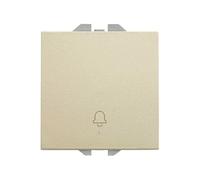 Bouton-poussoir gravé cloche large Simon 20000151-094 Simon 270 Cava