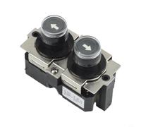 Bouton poussoir haut/bas pour treuil électrique LA137-A, interrupteur étanche AC 250V 16A avec verrouillage mécanique, boîtier ABS pour grue et levage