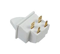 Bouton-poussoir Helice/lumiere 4-faston Pour Refrigerateur - C00173740