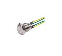 Bouton poussoir INOX 19 mm NO+NC - SEWOSY -