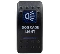 Bouton Poussoir Interrupteur à bascule à bleu 5 broches et 7 broches ON OFF ON pour voiture, bateau, éclairage intérieur de style ARB, pièces de camping-car Verrouillage Autobloquant(Front Diff Lock)