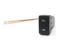 Bouton Poussoir Interrupteur de bouton de chauffage de rétroviseur arrière, feu antibrouillard avant DRL, Convient pourHonda Fit Civic Odyssey Interrupteur Bouton(DRL)