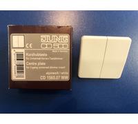 Bouton Poussoir JUNG CD500 Alpin Blanc Pour Variateurs Universels CD 1565.07 WW