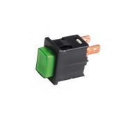DIFF - Bouton poussoir L4 N/vert - DIFF pour De Dietrich Chappée : V15804542