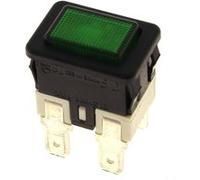 Bouton poussoir l4 n/vert s15804542 pour Chaudiere Chappee G