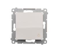 54 MODULE BLANC BOUTON POUSSOIR "LUMIÈRE" PREMIUM DS1.01/11