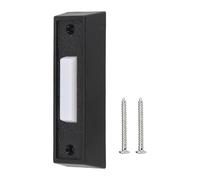 Bouton poussoir lumineux en ABS pour la maison, installation facile avec vis