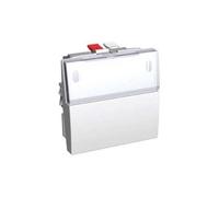 Bouton Poussoir Lumineux porte étiquette NO 10 A - Blanc - Schneider Altira