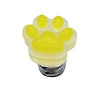 Bouton-poussoir lumineux pour réservoir de toilette, aide à la pression facile, bouton de décharge d'urgence pour chats, protège-ongles longs pour plus de confort