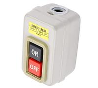 Bouton Poussoir Marche Arrêt Durable 3P Auto Verrouillant Facile à Câbler