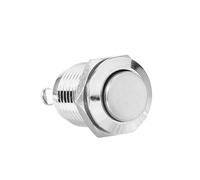 Bouton Poussoir Métallique étanche 12mm, Interrupteur momentané Durable